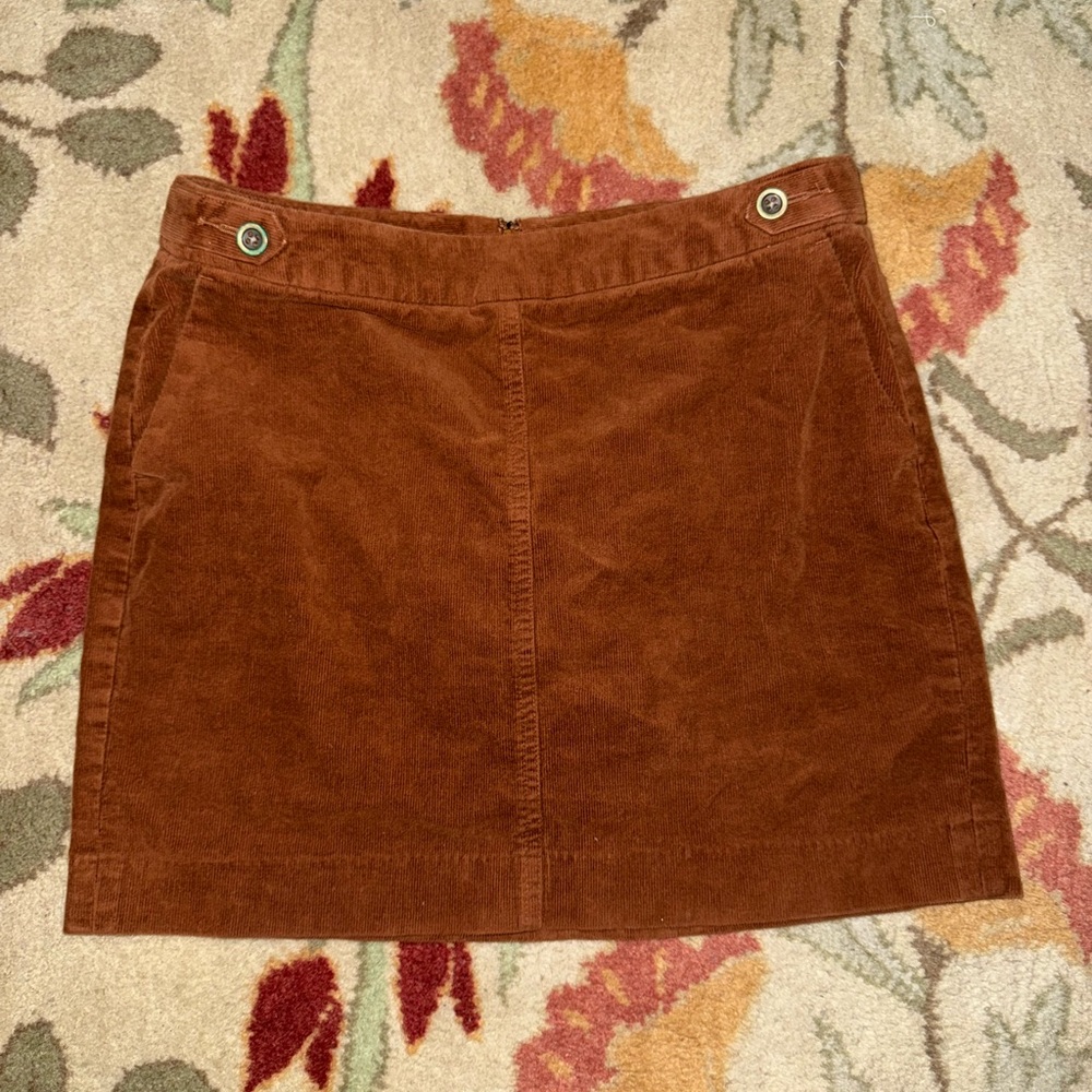 Brown Corduroy Skirt Women’s